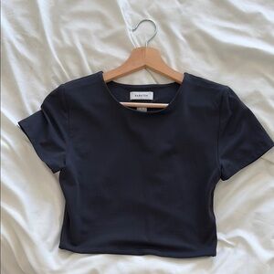 Babaton Black Crop Top